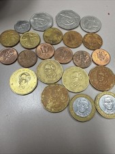 Lot Of 22 Coins Barbados And Dominican Republic 