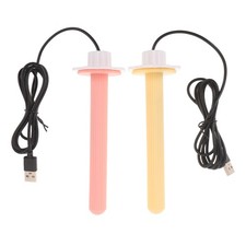 2 Pcs Parrot Heating Pole Usb Heated Perch for Birds Heater Cage Rod