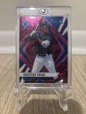 2021 Panini Chronicles Phoenix- Cristian Pache #23 Purple Velocity Braves MINT