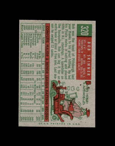 1959 Topps Baseball Cards #201 thru 400 - Complete Your Set - U Pick RESTOCKED - Picture 298 of 492
