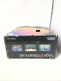 SEGA Dreamcast - HKT-3020 Console - White - In Box - With 6 Games - New Battery!