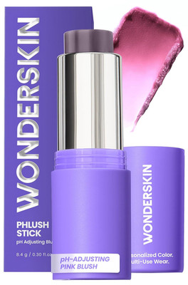 Cream Blush Stick Ph-Activated - Phlush Stick Multi-Use, Blush for Cheeks and Li