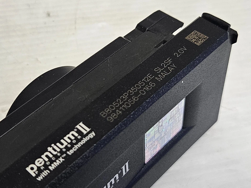 Intel Pentium II 350MHz Slot 1, SL2SF, 512KB, FSB 100MHz Original Heatsink & FAN - Image 3 of 3