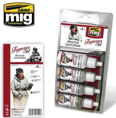AMMO by MIG Acrylic Sets - WINTER UNIFORMS SET
