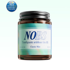 No Bad Stuff Toothpaste Tablets - Nano Hydroxyapatite, 3 Month, White
