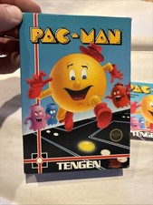 Vintage PAC-MAN (Nintendo NES) Vintage Box And Manual Only. NO GAME