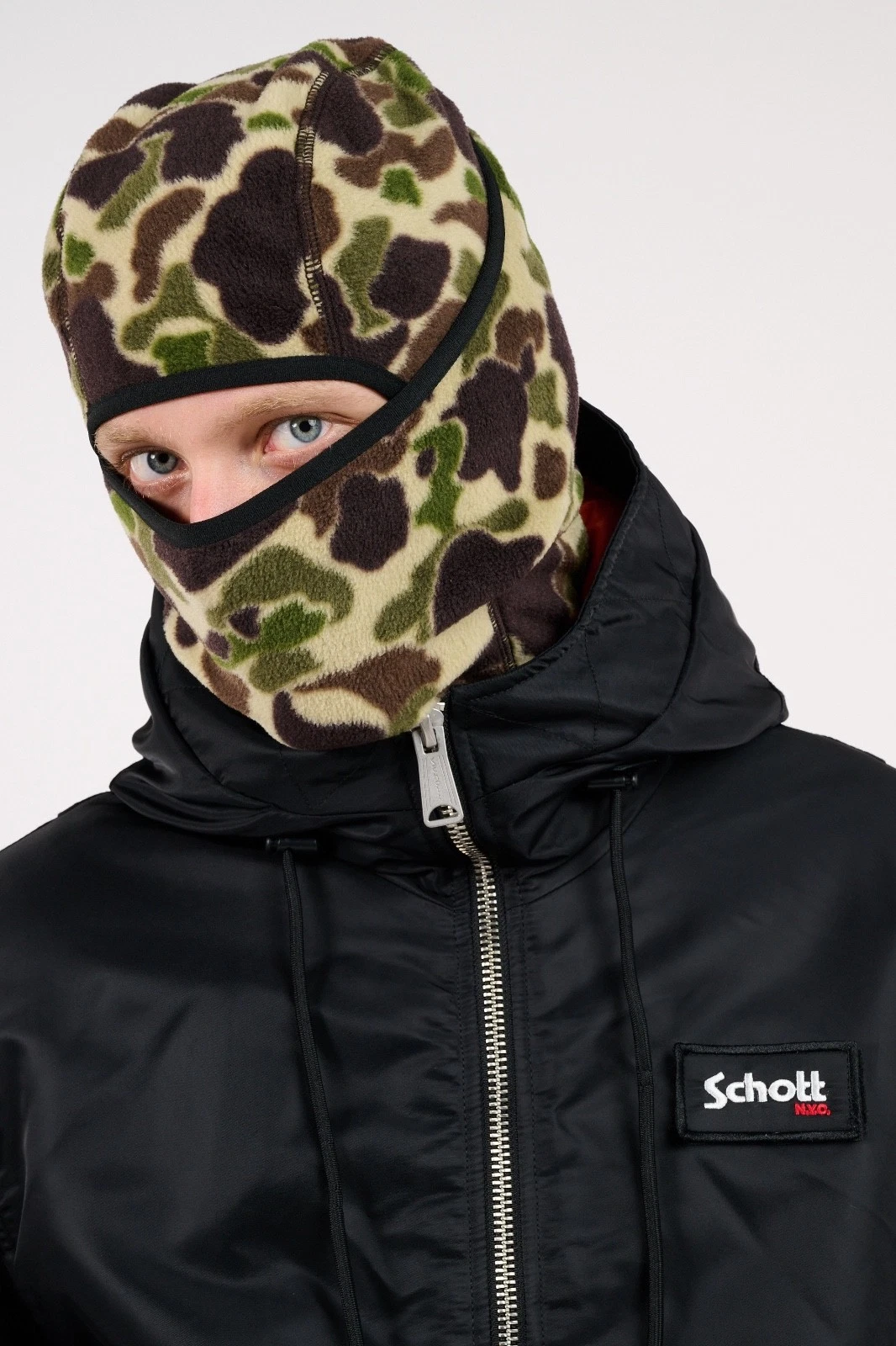 Carhartt WIP EXPEDITION MASK BALACLAVA UNISEX I035467 Camo Duck/Green