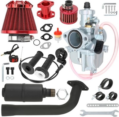 Predator 212 Stage 2 Kit with VM22 Carburetor Exhaust Pipe Muffler Replacement f
