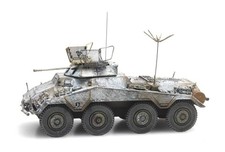 HO Minitank Artitec 9th Panzer Army Armored Car A2781.6870252 Hand Painted