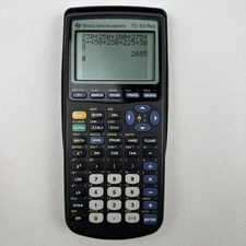 Texas Instruments TI-83 Plus Graphing Calculator W/Cover