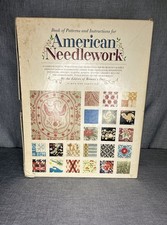 VTG  63 American Needlework Book of Patterns and Instructions patterns Uncut