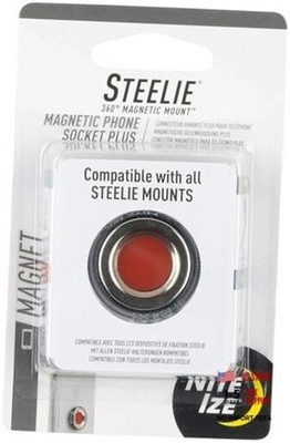 Steelie Magnetic - Dashboard Phone Mount Socket with Strong Phone Socket Plus