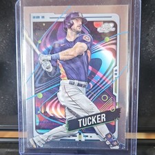 Topps 2024 Chrome Kyle Tucker Base Set #46 Houston Astros MLB Baseball Card