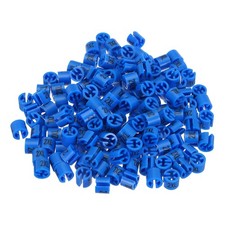 Clothes Hanger Marker 2XL Size Tag Blue for Garment Clothing, 150pcs
