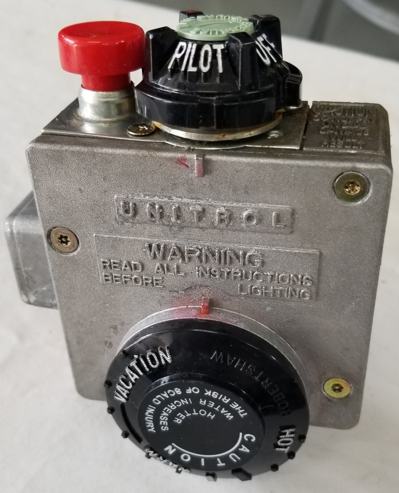 Robertshaw Unitrol 66-178-335 Hot Water Heater Gas Valve R110RTSP Works Perfect!