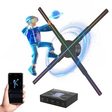 3D Hologram Fan WiFi LED Advertising Display Video Projector Sign PD42-P65