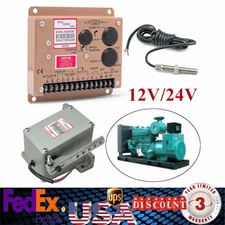 12V/24V Engine Speed Controller Governor ESD5500E Magnetic Speed Sensor Kit Tool