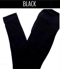 ONE PAIR Of BRAND NEW LuLaRoe Kids L/XL 8-14 SOLID BLACK Leggings