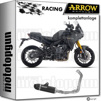 ARROW KOMPLETTANLAGE RACE ICON SCHWARZ C YAMAHA TRACER 7 / GT E5+ 2025 25