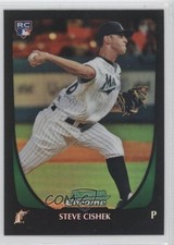 2011 Bowman Draft Chrome Refractor Steve Cishek #19 0c4