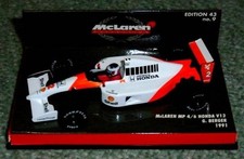 McLaren Honda MP4/6 1/43 Scale Diecast Berger 1991 F1 Model Car