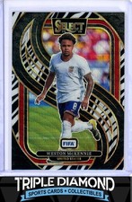 2024-25 Panini Select FIFA Weston McKennie Mezzanine Zebra Prizm SP Z299