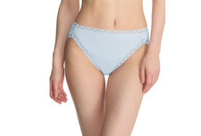 Natori Bliss French Cut Brief - Misty Blue , Large NWT.