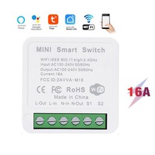 WiFi Smart Switch pour différents circuits Fonction minuterie Installation facile