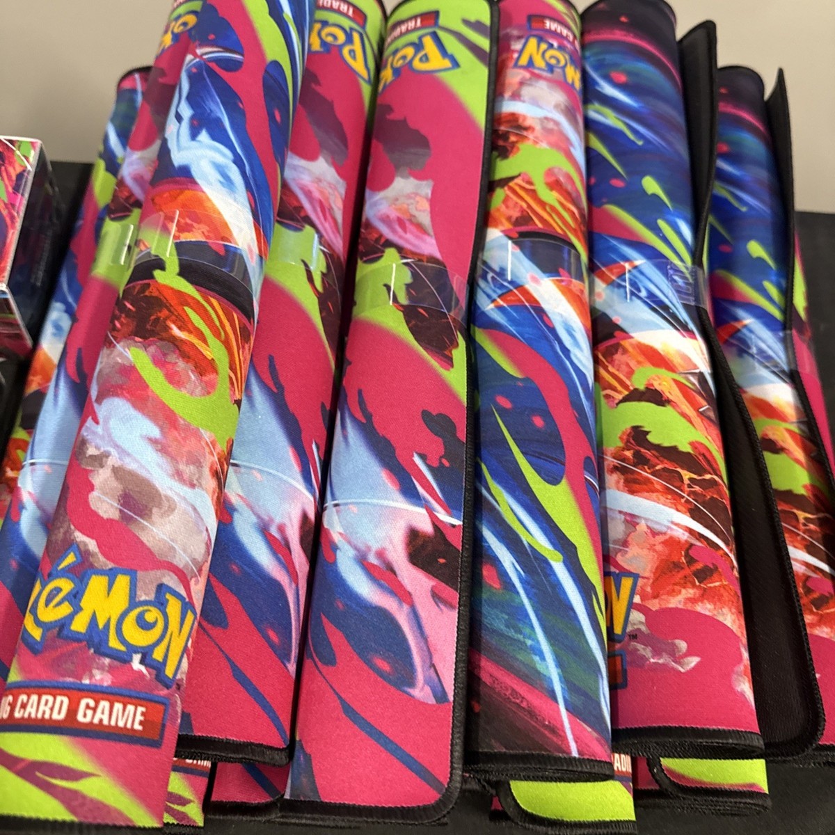 Pokemon Phantasmal Flames Charizard MEGA X UPC Play Mat - Rubber