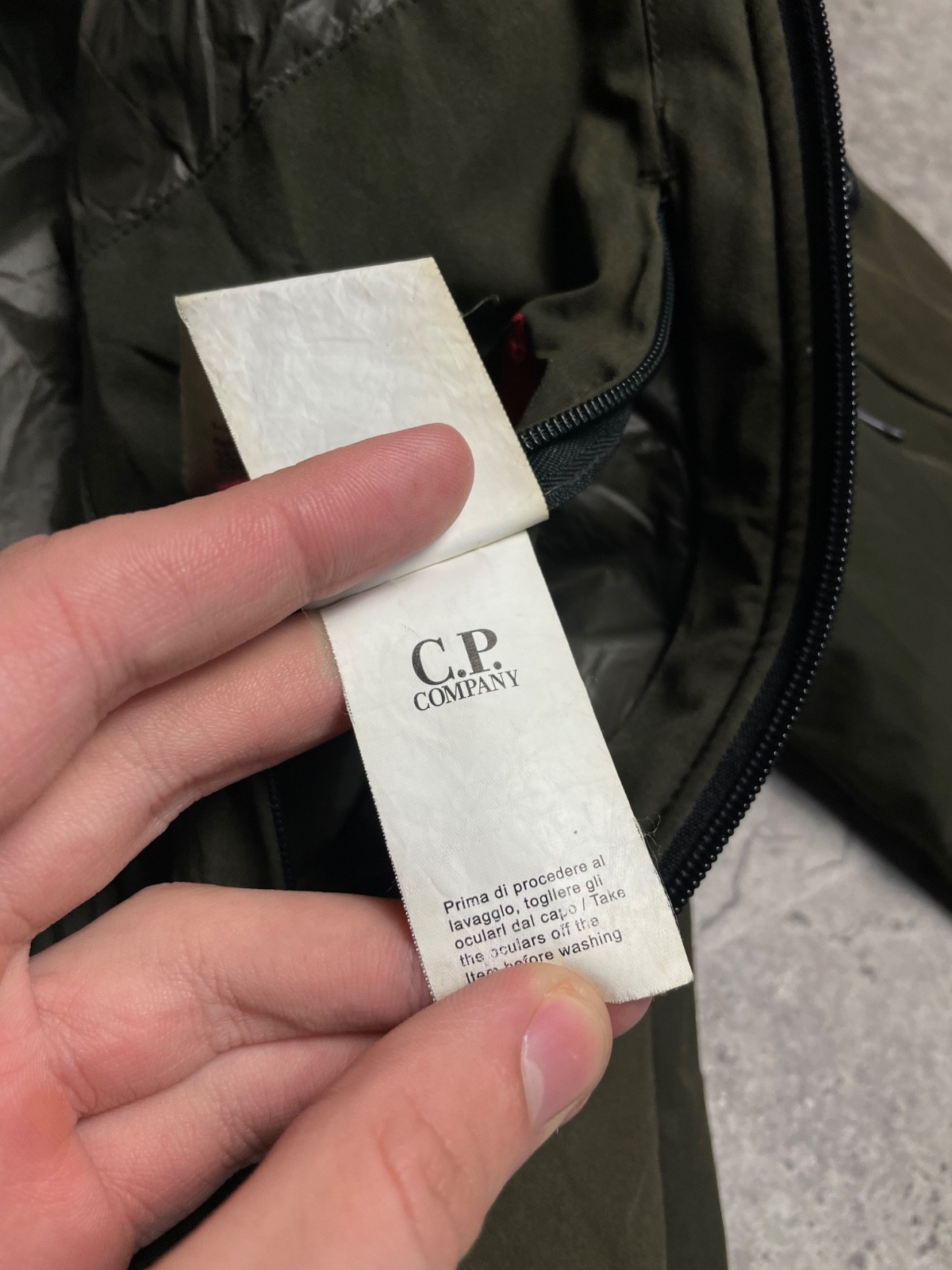 C.P. company Pro Tek khaki jacket size S thumbnail 23