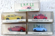 IMU H0 Konvolut Automodelle Messerschmitt Goggo Mobil Opel Manta OVP M 1:87 Bahn