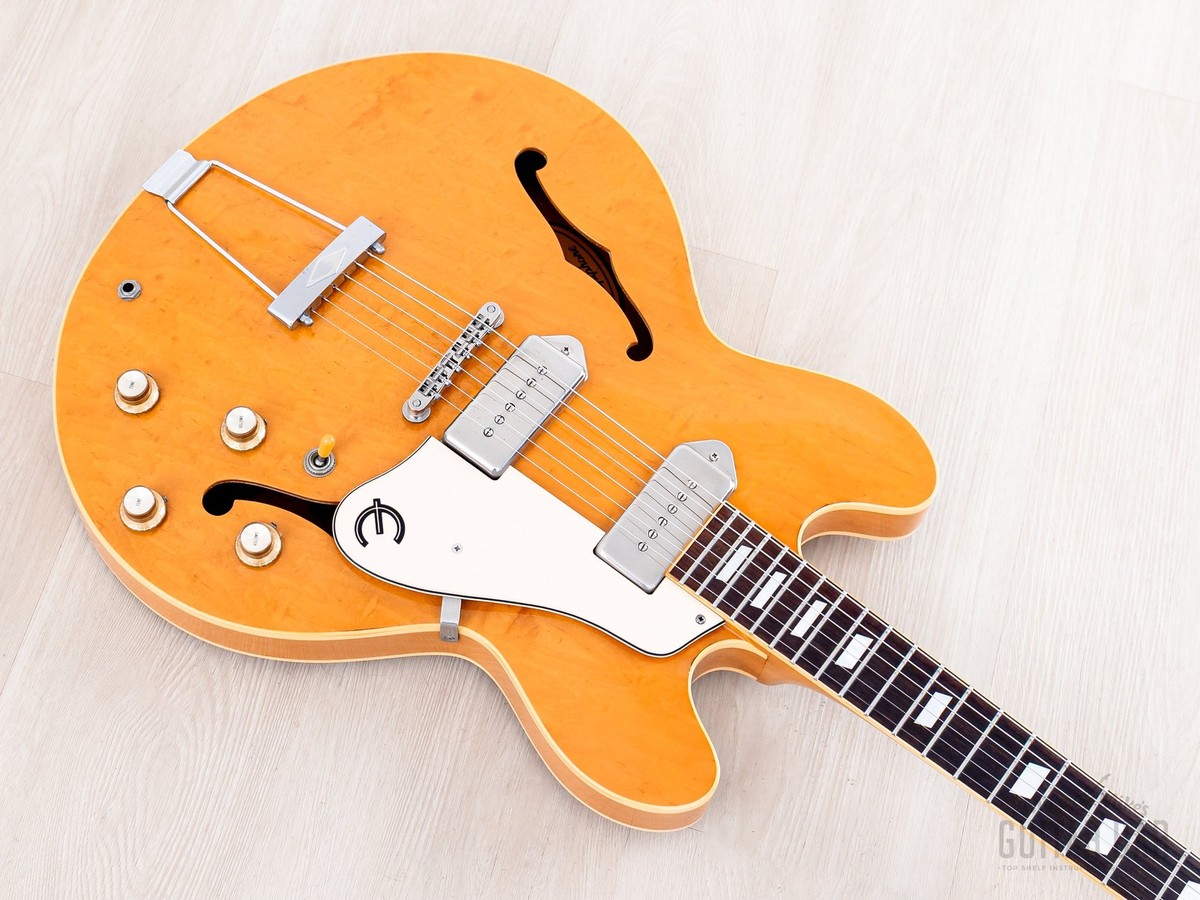 1990 Epiphone Casino Natural Near-Mint, Pre-Elitist Revolution