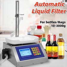 Image of Automatic Liquid Filling Machine 10-3000g Bottle Filler Weight Control w Counter