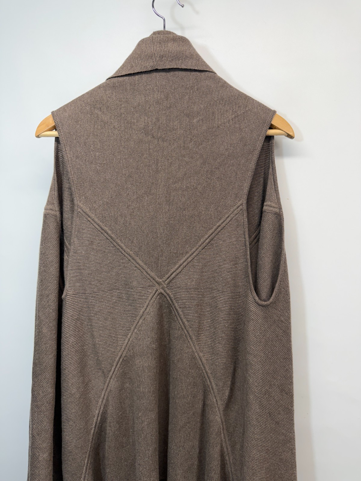 Peruvian Connection Sweater Medium Long Brown  Du… - image 7