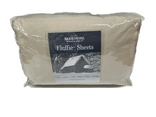 Berkshire Blanket Fluffie Sheet Set - Twin - Champagne, Brand New In Box