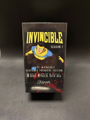 2025 Invincible Keepsake Premiere Edition Blaster Box Factory Sealed 1 Relic/Box