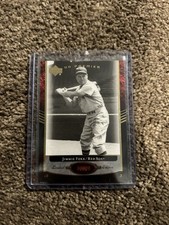 2001 Upper Deck Legends - Jimmie Foxx #23 /99