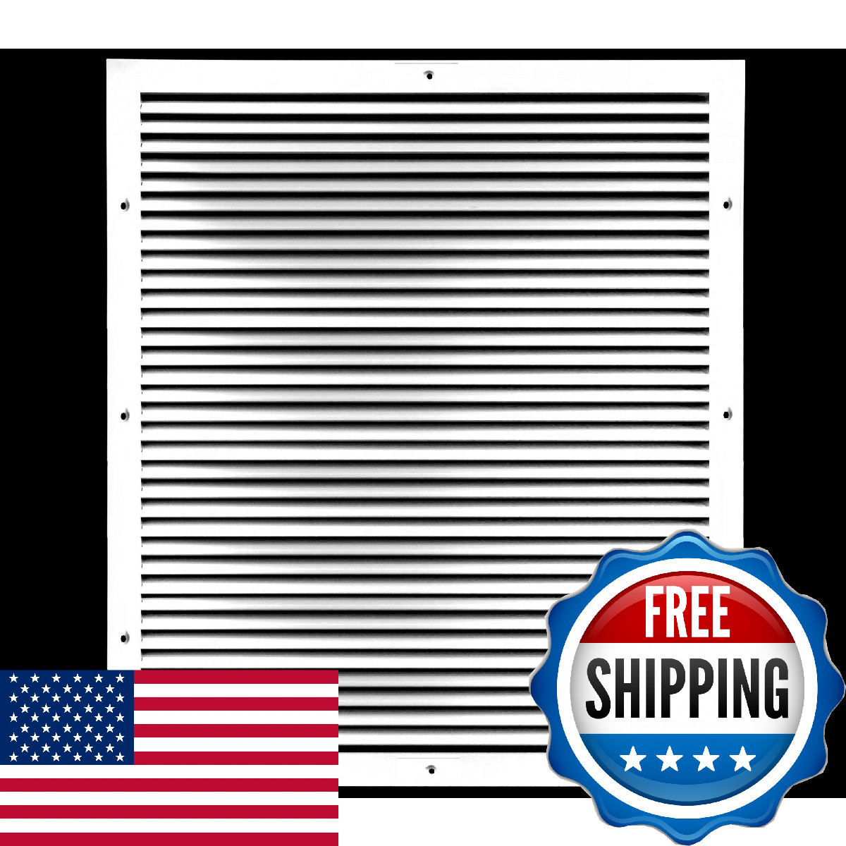 Hvac Premium 16 X 25 Aluminum - Air - Bar Grilles Outer Dimensions