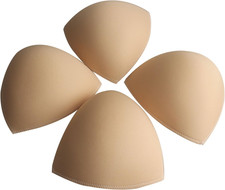 Bra Pads Inserts, Removable Sports Bra Inserts Bra Cups Inserts Padded Bra Inser