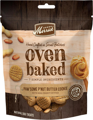 Oven Baked Dog Treats, Natural Cookies for Dogs, Paw Some P Nut Butter Cookie wi