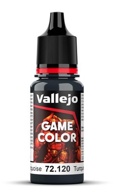 72.120 Abyssal Turquoise (18ml) Game Color Vallejo Acrylicos Vallejo Farben NEU