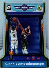 2020-21 Donruss Optic #1 Giannis Antetokounmpo Air Defense Holo