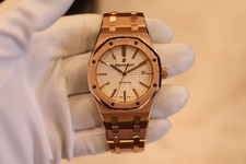 Audemars Piguet Royal Oak Silver Men's Watch - 15400OR.OO.1220OR.02