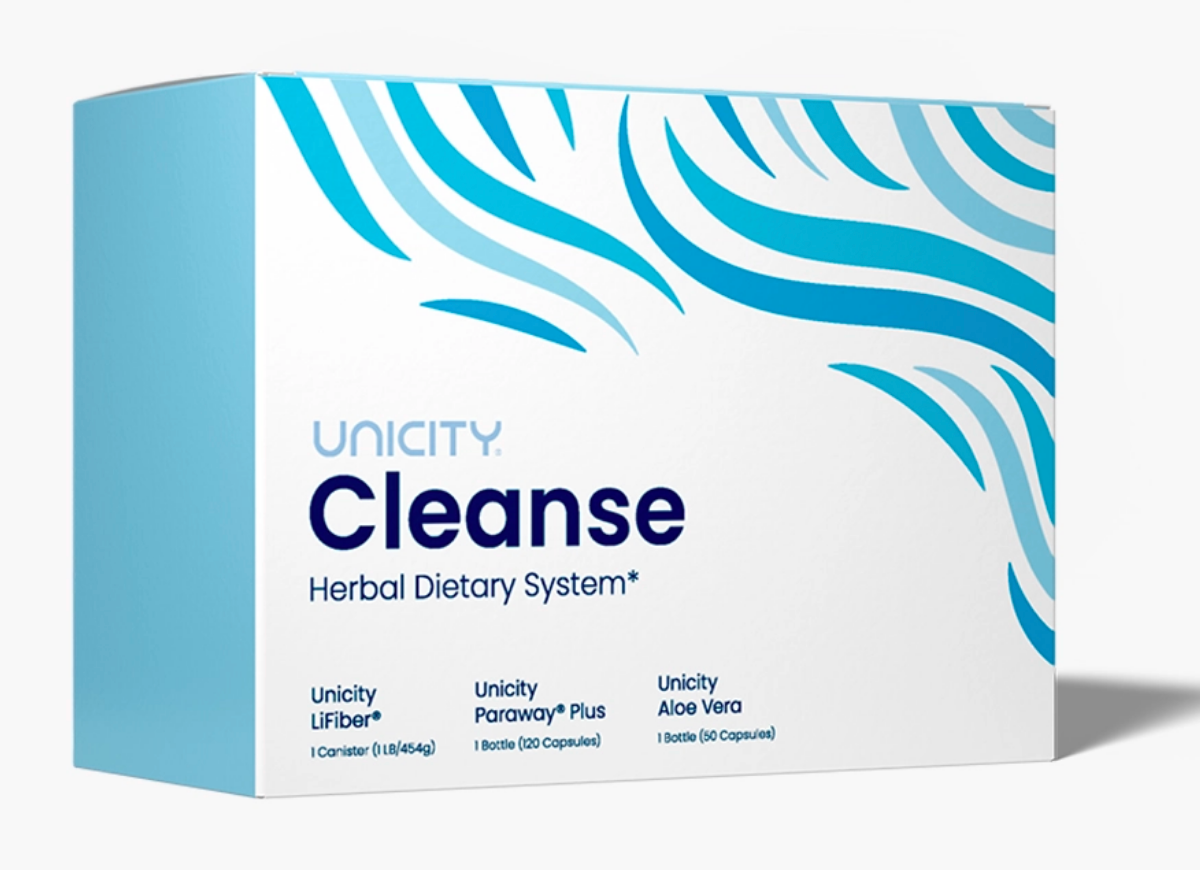 Unicity Cleanse 30-Day Digestive Cleanse - Aloe Vera ,Paraway Plus