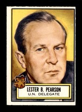 1952 Topps Look n See #99 Lester B. Pearson   EXMT X3060523