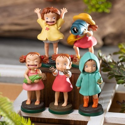 MEI Figur Komplettsatz 6 STUDIO GHIBLI Mein Nachbar Totoro aus Japan NEU