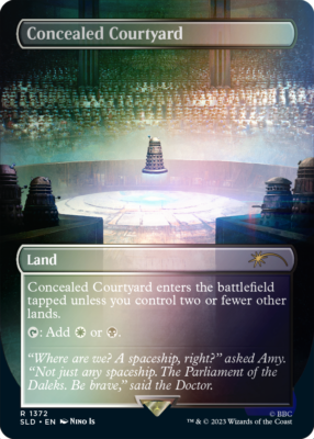 マジック：ザ・ギャザリング Secret Lair Doctor Who Dalek Lands foil 🤖 🏞 Secret Lair x Doctor Who: The Dalek Lands - FOIL