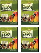 Higgins VITA SEED CONURE LOVEBIRD diet food seed mix 4x 5lb total 20lb