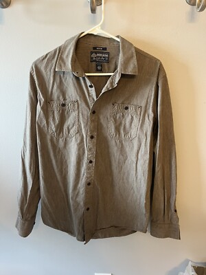 Men's American Rag Shirt (S) Long Sleeve. Front Pocket. 100% Cotton. Button Up.