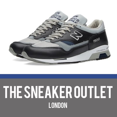 Mens New Balance 1500 UC Blue Leather UK Size 11 Trainers White Grey Sneakers | eBay
